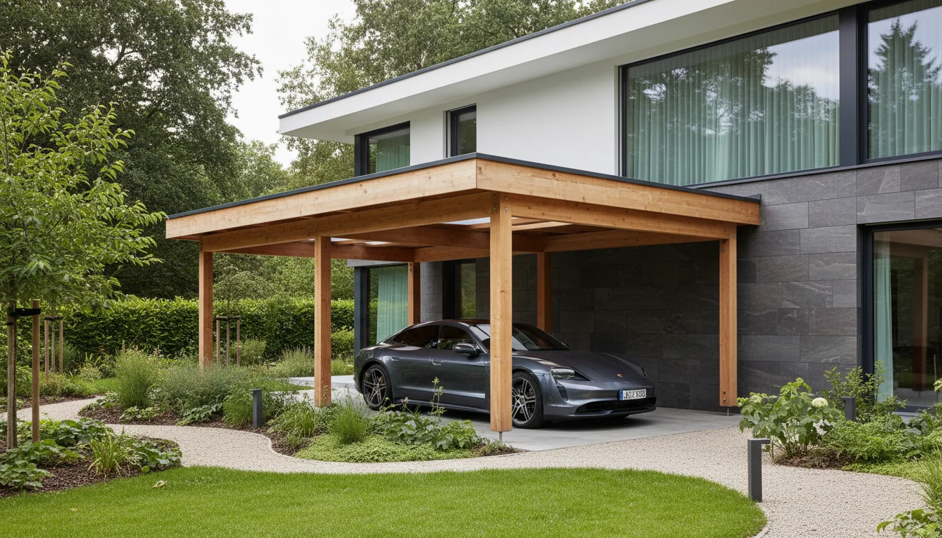 Carport bauen: Anleitung in 5 Schritten