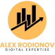 Alex Rodionov SEO Freelancer Logo