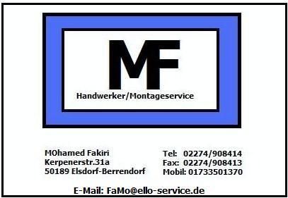M.F.Handwerker und Montageservice Logo
