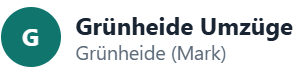 Grünheide Umzüge Logo