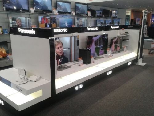 Instoreconcept: Einrichtung für Panasonic.