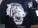 WERBUNGSZONE: Kinder-Poloshirt mit Aufdruck vorne und hinten mit eingearbeitetem Namen