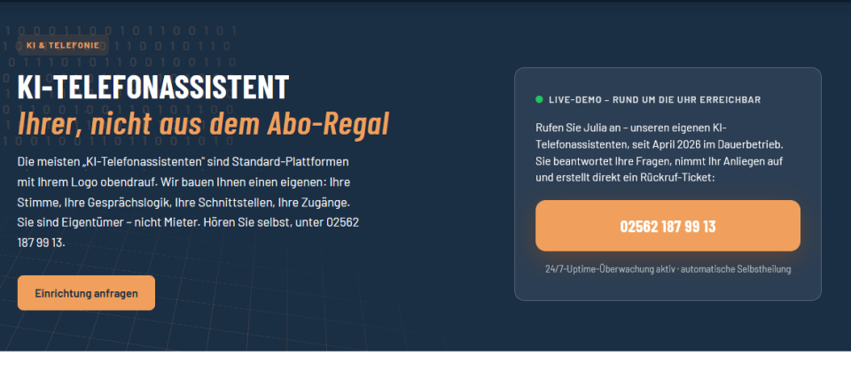 Die Netzhandwerker: Projektreferenz