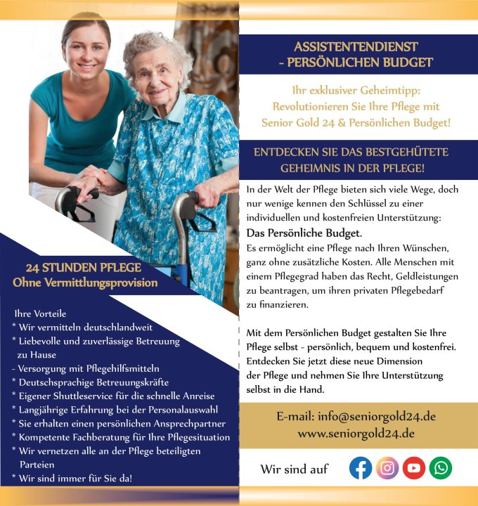 Senior Gold 24 GmbH: Projektreferenz