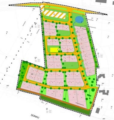 starchraumplan: Bebauungsplan f&uuml;r 50 WE in Neuburga.D. 2007