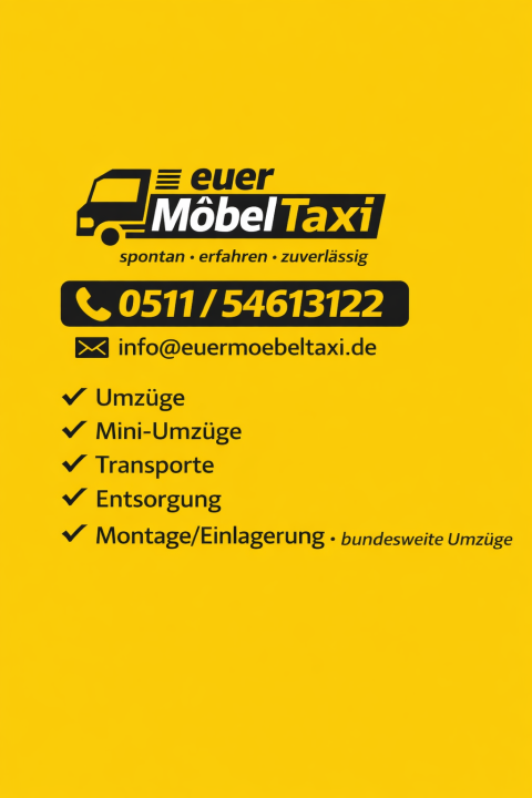 Euermöbeltaxi: Projektreferenz