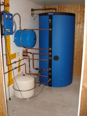 Christian Proschek: Solaranlage Pufferspeicher BV Germaringen 2006