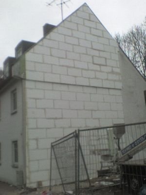 Bautentrocknungsgewerbe: Hausaussendämmung