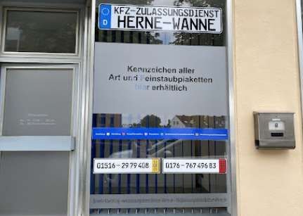 KFZ Zulassungsdienst Herne-Wanne: 1