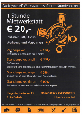 Street Culture Ferlach: MIetwerkstatt 2