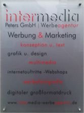 intermedia Peters GmbH Werbeagentur: Schilder erstellung und Druck