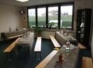 Kreative Wohnraum Gestaltung: Neugestaltung eines Cafes einer christlichen Freikirche in Limburg