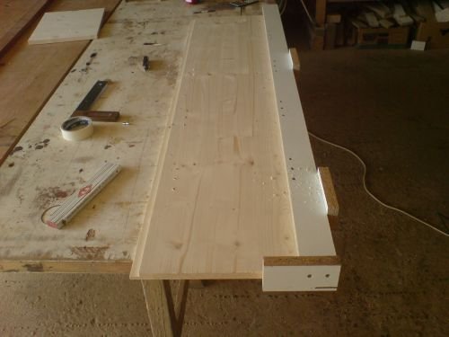 IHR MOBILER TISCHLERMEISTER: Herstellung Wandboard aus alten Eichenbohlen-
Designstück nach Maß