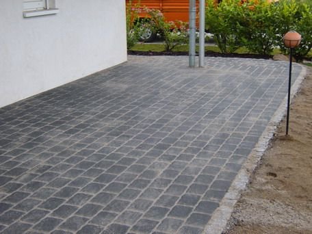 Bau Service Schröder GbR: Gestaltung der Terrasse mit Granitumrandung 9/11