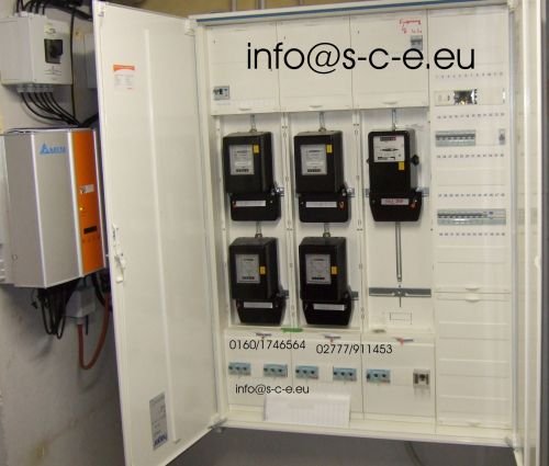S-C-E-Schmidt: Zählerstation erneuert, Photovoltaik eingespeist