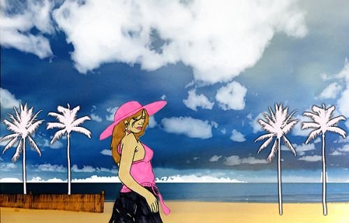 hatgirl motion design: Illustration