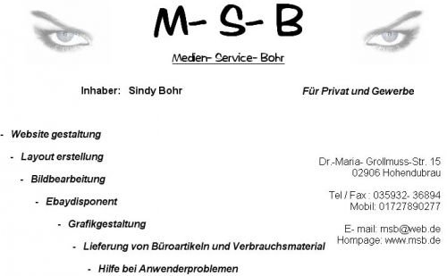 Medienservice Bohr: Projektreferenz
