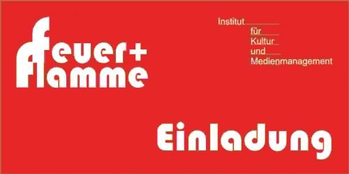 IG-design: Einladung zum Absolventenfest des Institutes für Kultur- und Medienmanagement Berlin. 
We...