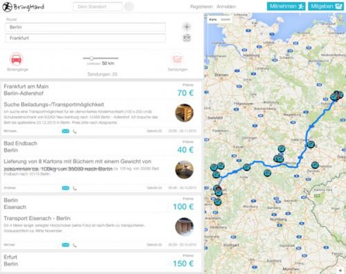 Bringhand.de: Projektreferenz