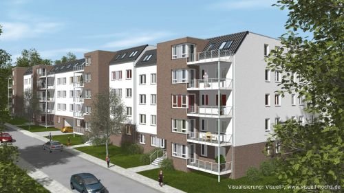 Visuell3 - Architekturvisualisierung: Architekturvisualisierung eines Immobilien-Projektes in Kiel.