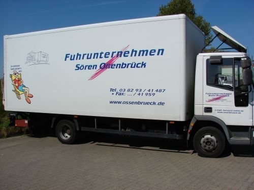 Fuhrunternehmen Sören Oßenbrück: Projektreferenz