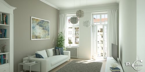 Plankosmos Architekturvisualisierung GmbH: Visualisierung eines Interieurs
