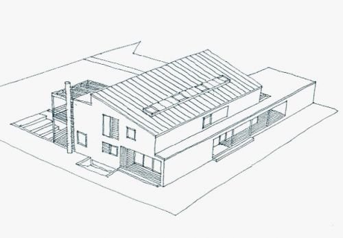 starchraumplan: Entwurf Umbau Villa in Gr&auml;felfing 2005