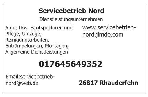 Servicebetrieb Nord: Projektreferenz