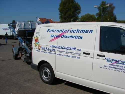 Fuhrunternehmen Sören Oßenbrück: Projektreferenz