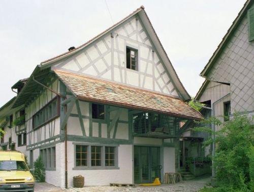 starchraumplan: Umbau und Sanierung Riegelhaus in der Schweiz 1998