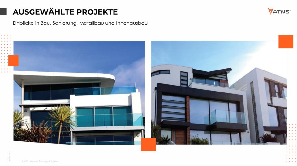 ATNS Ingenieur und Baugesellschaft: Projektreferenz