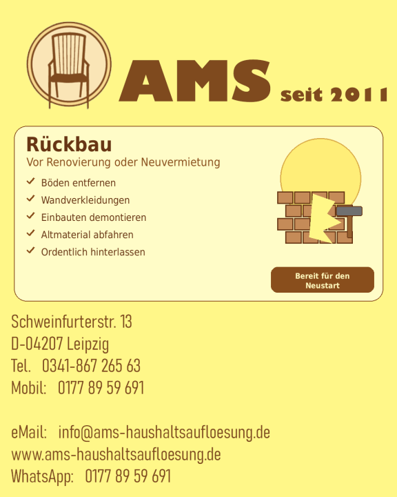 AMS Haushaltsauflösung: Projektreferenz
