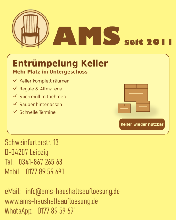 AMS Haushaltsauflösung: Projektreferenz