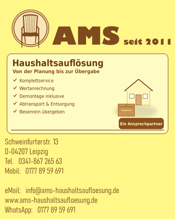 AMS Haushaltsauflösung: Projektreferenz