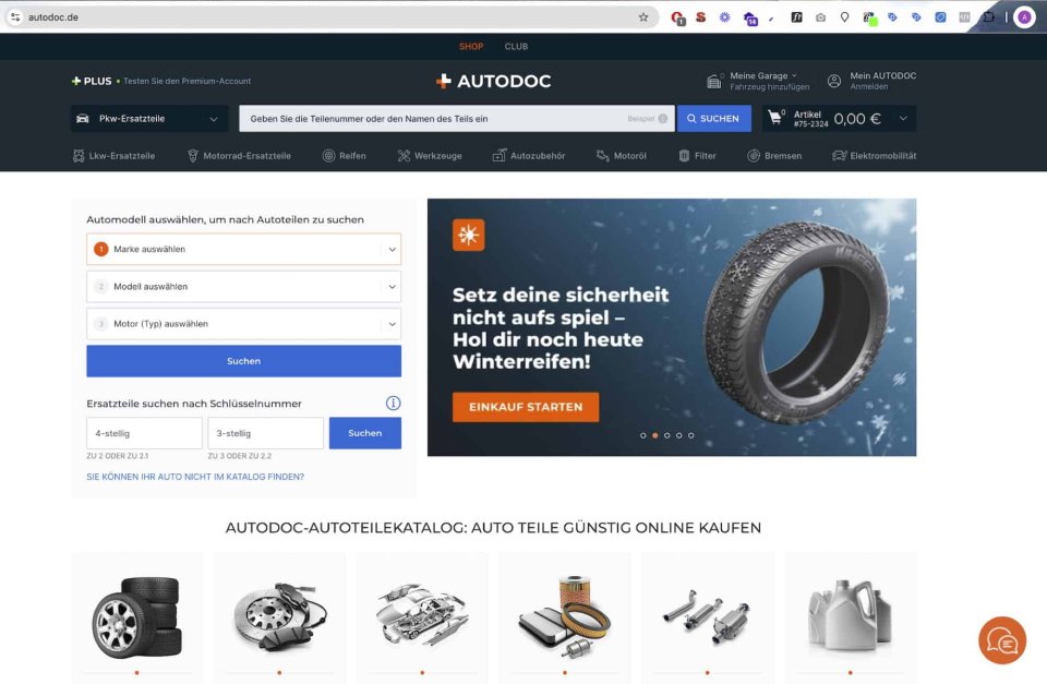 Alex Rodionov SEO Freelancer: Projektreferenz