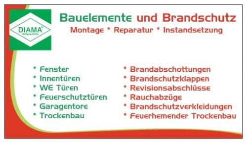 DIAMA Brandschutz: Projektreferenz
