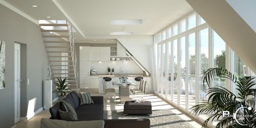 Plankosmos Architekturvisualisierung GmbH: Visualisierung eines Interieurs
