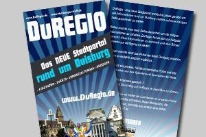 Futurelabs Internet Service: DuRegio Flyerwerbung
