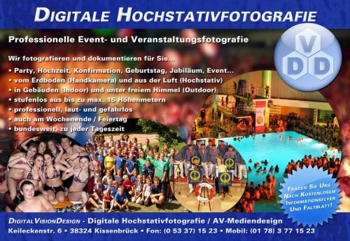 DigitalVisionDesign | Agentur: Faszinierende Bilddokumentationen von Veranstaltungen aller Art. Repräsentative Motive für...