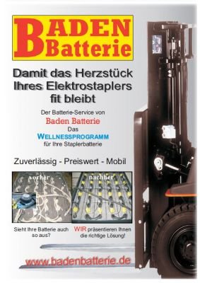 IG-design: Serviceprospekt Industriebatterien in Baden Gmb