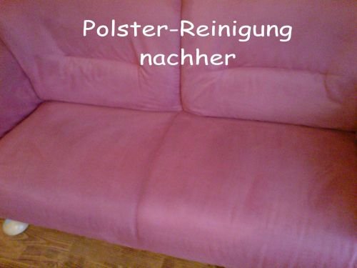 Reinigungs-Service Schmeißer Hannover & Wedemark: Reinigungs-Service Schmeißer, Profi - Polstermöbelreinigung,
hier sehen Sie das Sofa nach...