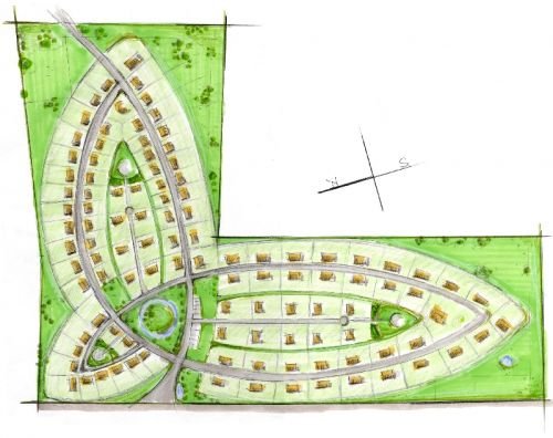 Living-Innenarchitektur: Stadt- und Siedlungsplanung