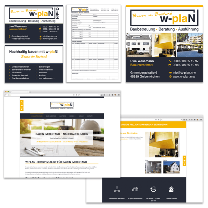gehrmann Beratung und Design: Webdesign und Umsetzung für Bauunternehmen