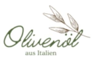 kaltgepresstes traditionelles italienisches natives Olivenöl Logo