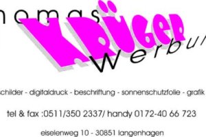 KRÜGER WERBUNG Logo