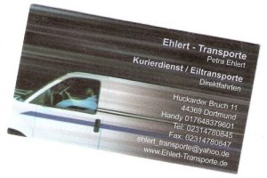 Kurierdienst/Expressdienst/Direkttransporte Logo