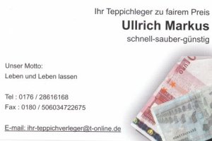 Bodenleger arbeiten und Küchenmontage Logo