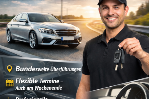 Fahrzeugüberführung /  – zuverlässig & flexibel gesucht / bi Logo