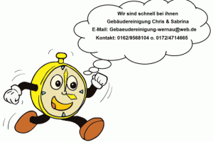 Wir machen alles waszum Reinigen ist Logo