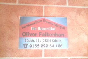 Handwerkliche Dienstleistungen Oliver Falkenhan gut ,günstig,schnell,flexibel,zuverlässig Logo
